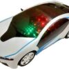 Car Remote Control Car for Boys and Girls Kids Toy 1.22 Scale 24Mhz RC Car with LED Light Racing Car Stylish Looks & Modern Design - White